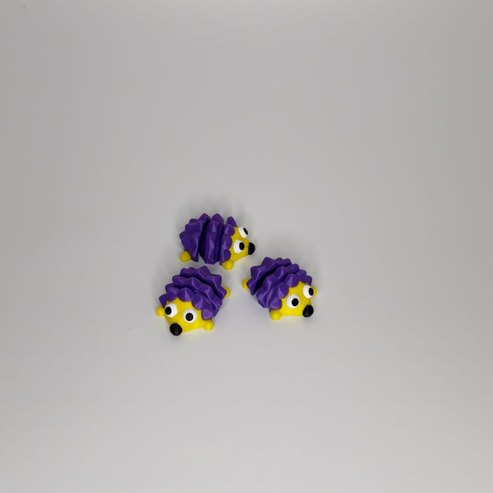 Porte-clés 3D Imprimés Flexibles - Hérisson et Pingouin